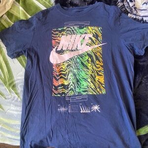 Nike Multicolor Wave Graphic Tee